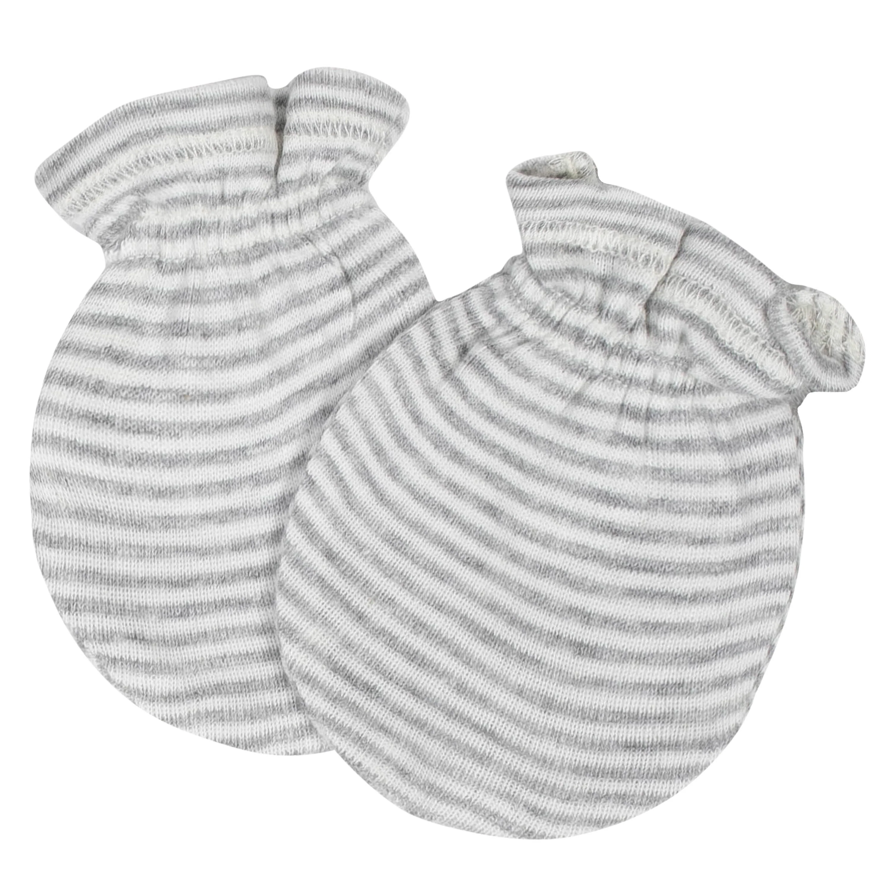 8-Piece Baby Girls Little Princess Caps & Mittens Set - Image 8
