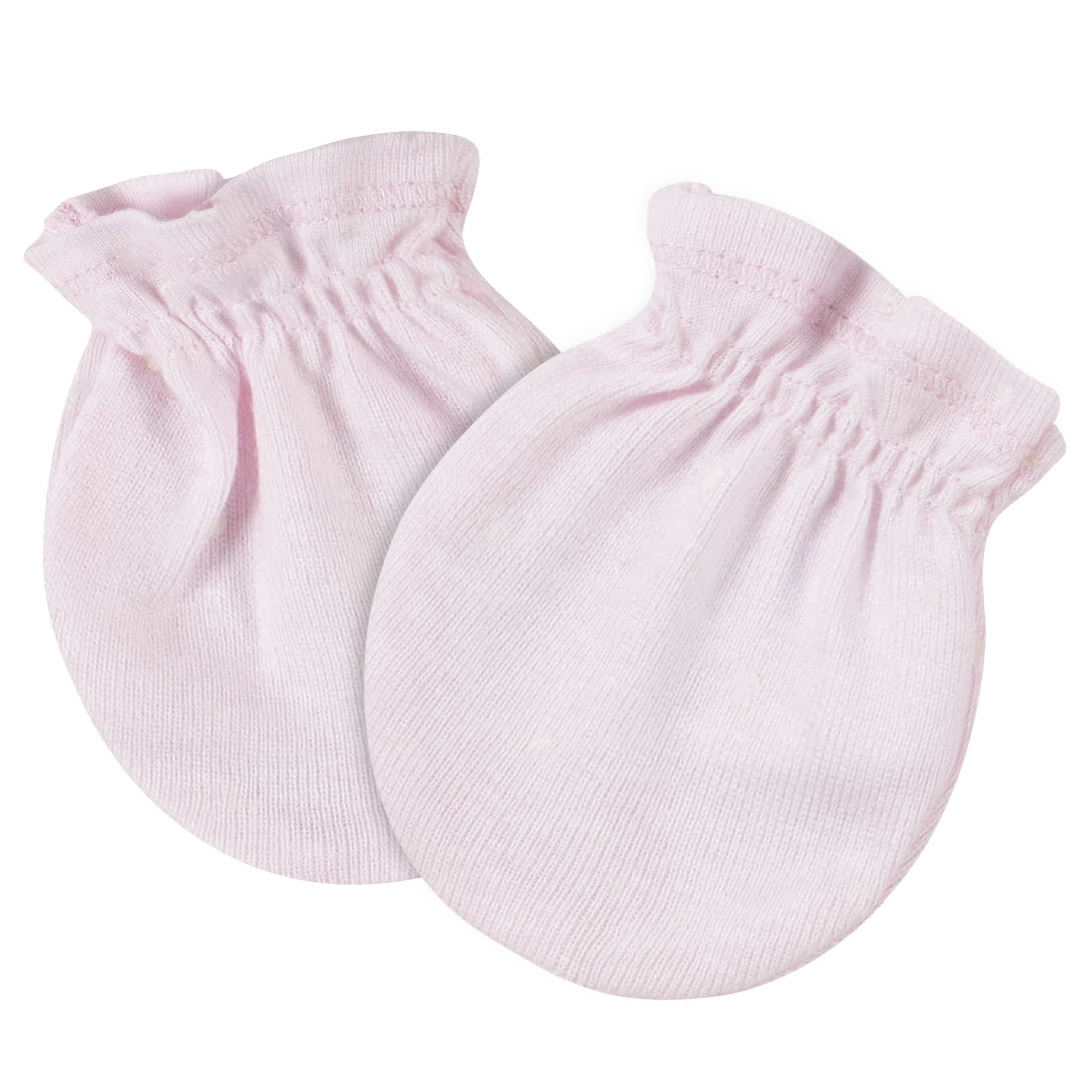 8-Piece Baby Girls Princess Caps & Mittens Set - Image 8