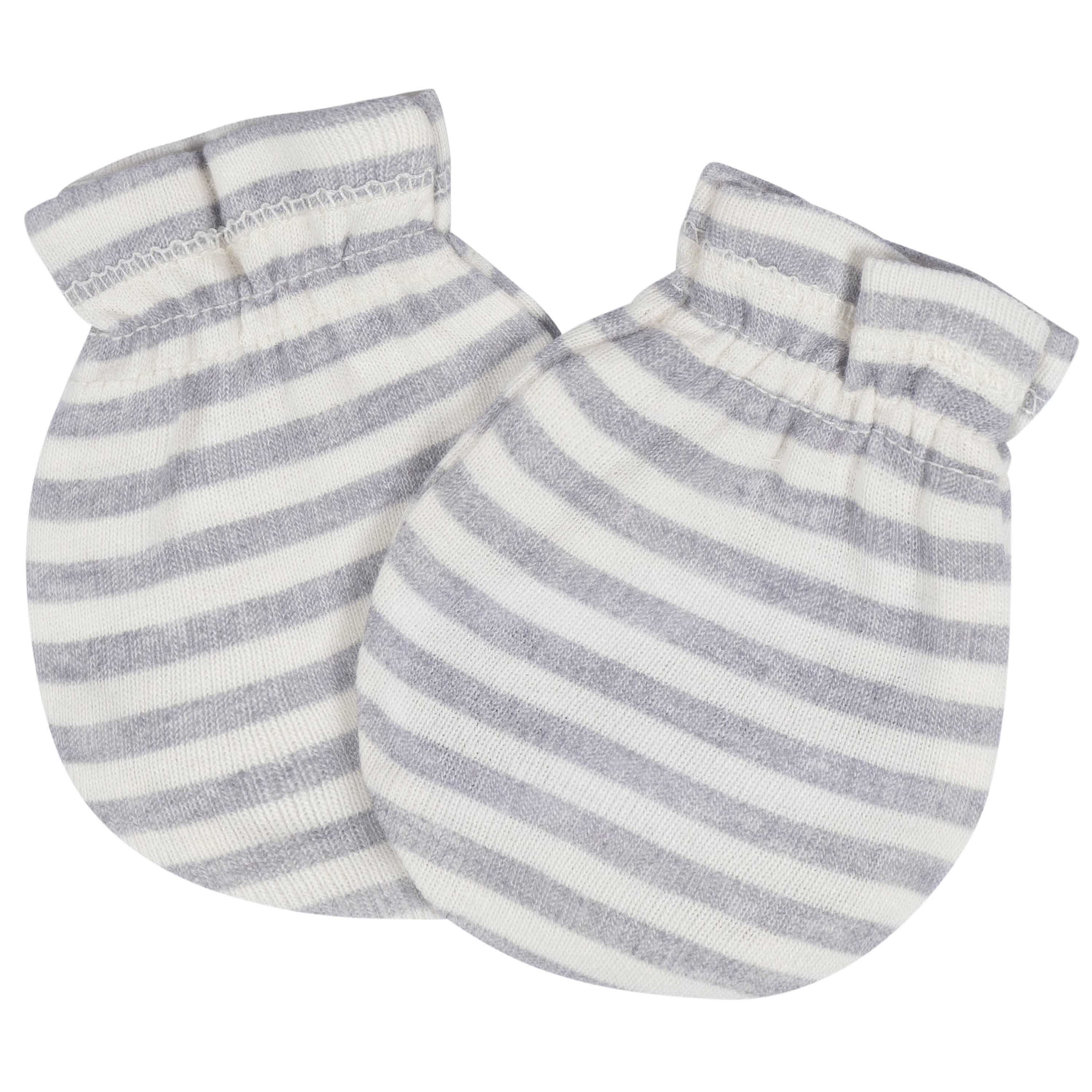 8-Piece Baby Neutral Happy Veggies No Scratch Mittens & Caps Set - Image 5
