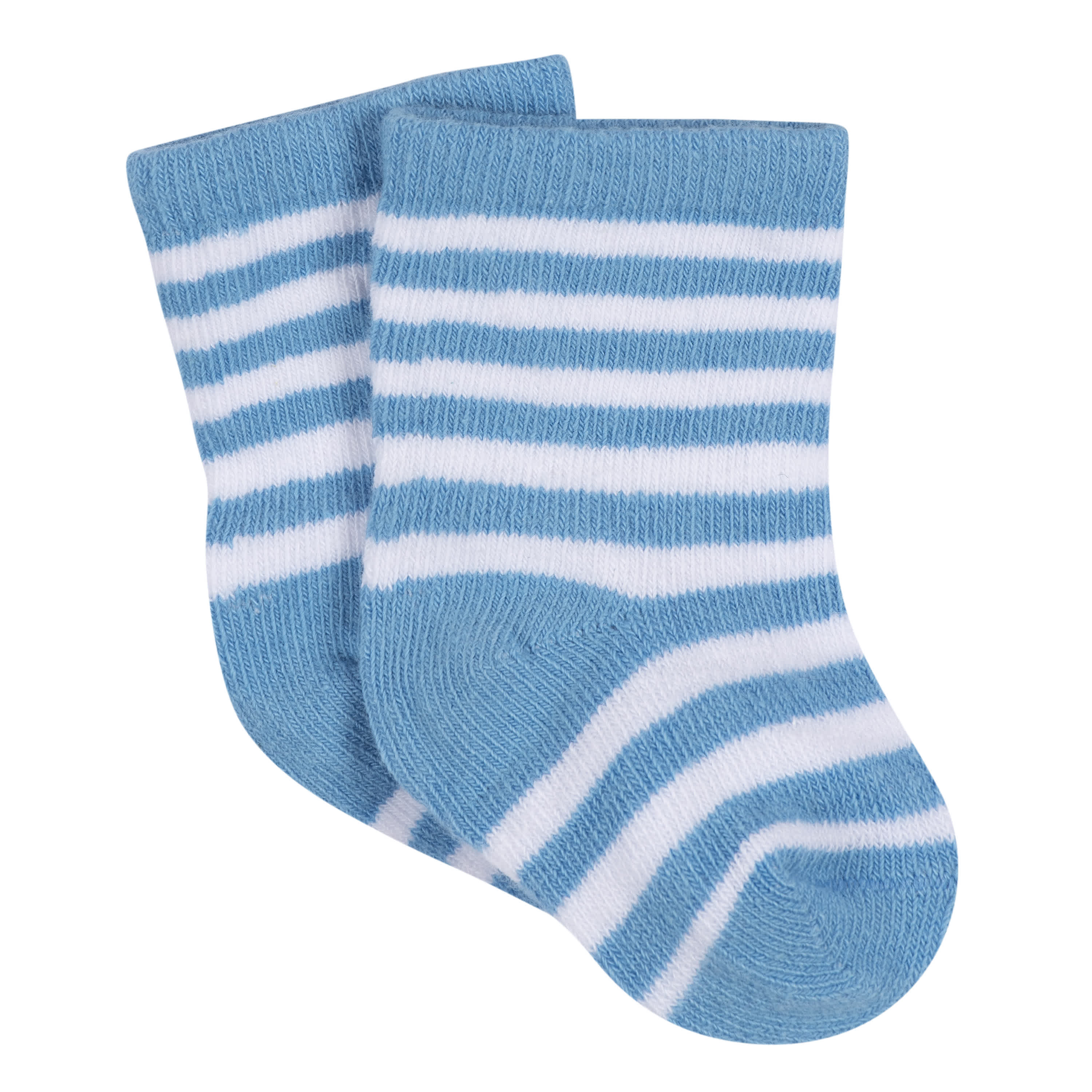 3-Pack Baby Boys Boy Stars Jersey Crew Socks - Image 4