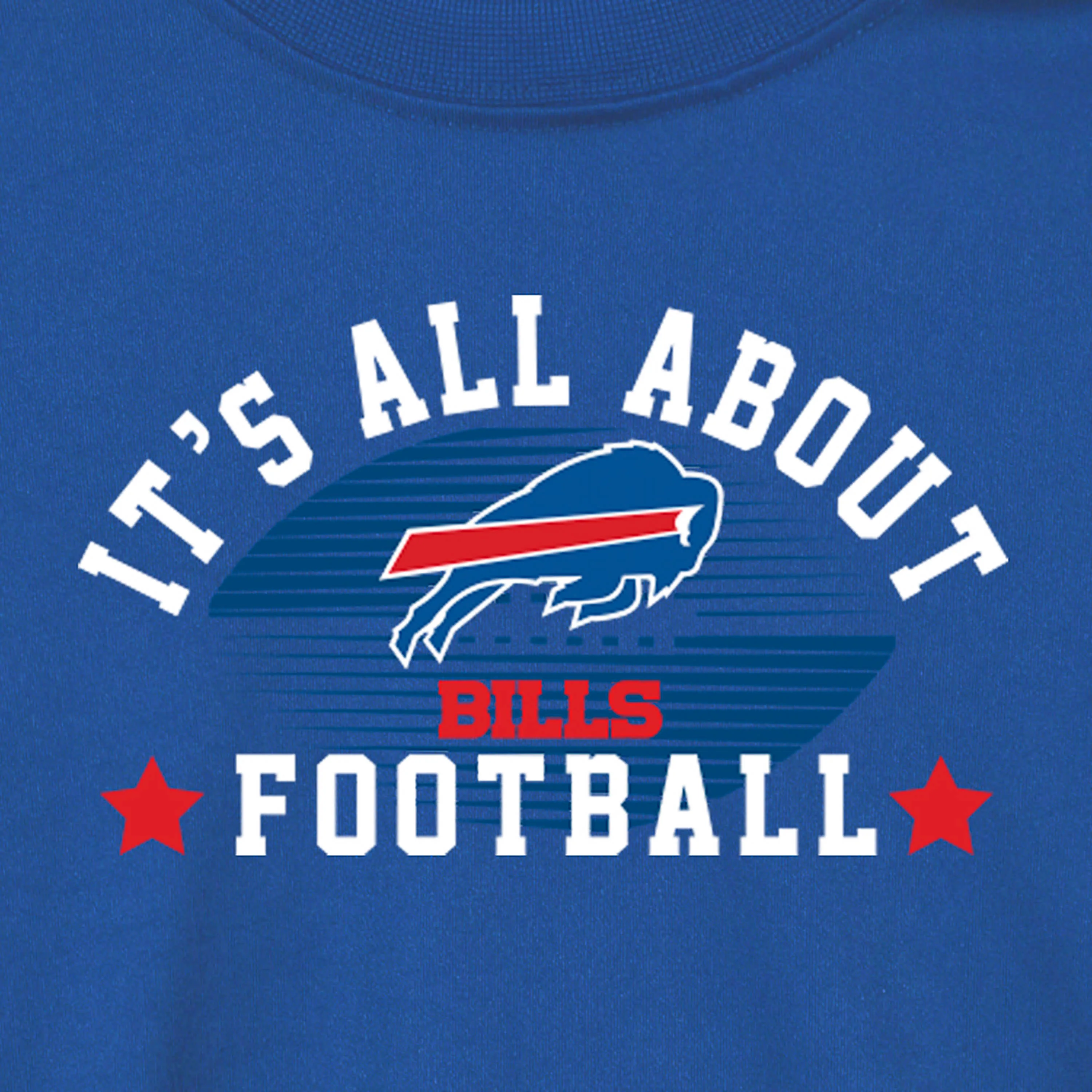 Buffalo Bills Baby & Toddler Boys Long Sleeve Tee Shirt - Image 2