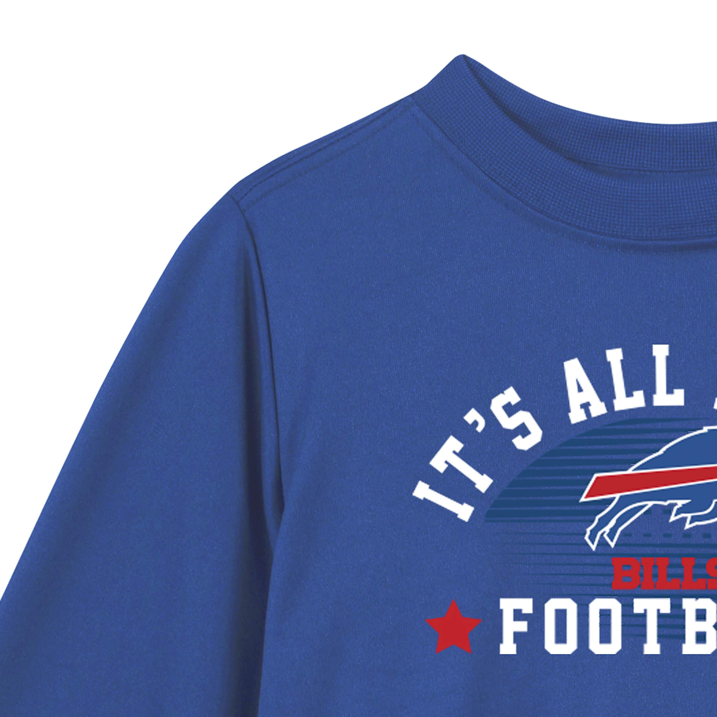Buffalo Bills Baby & Toddler Boys Long Sleeve Tee Shirt - Image 4