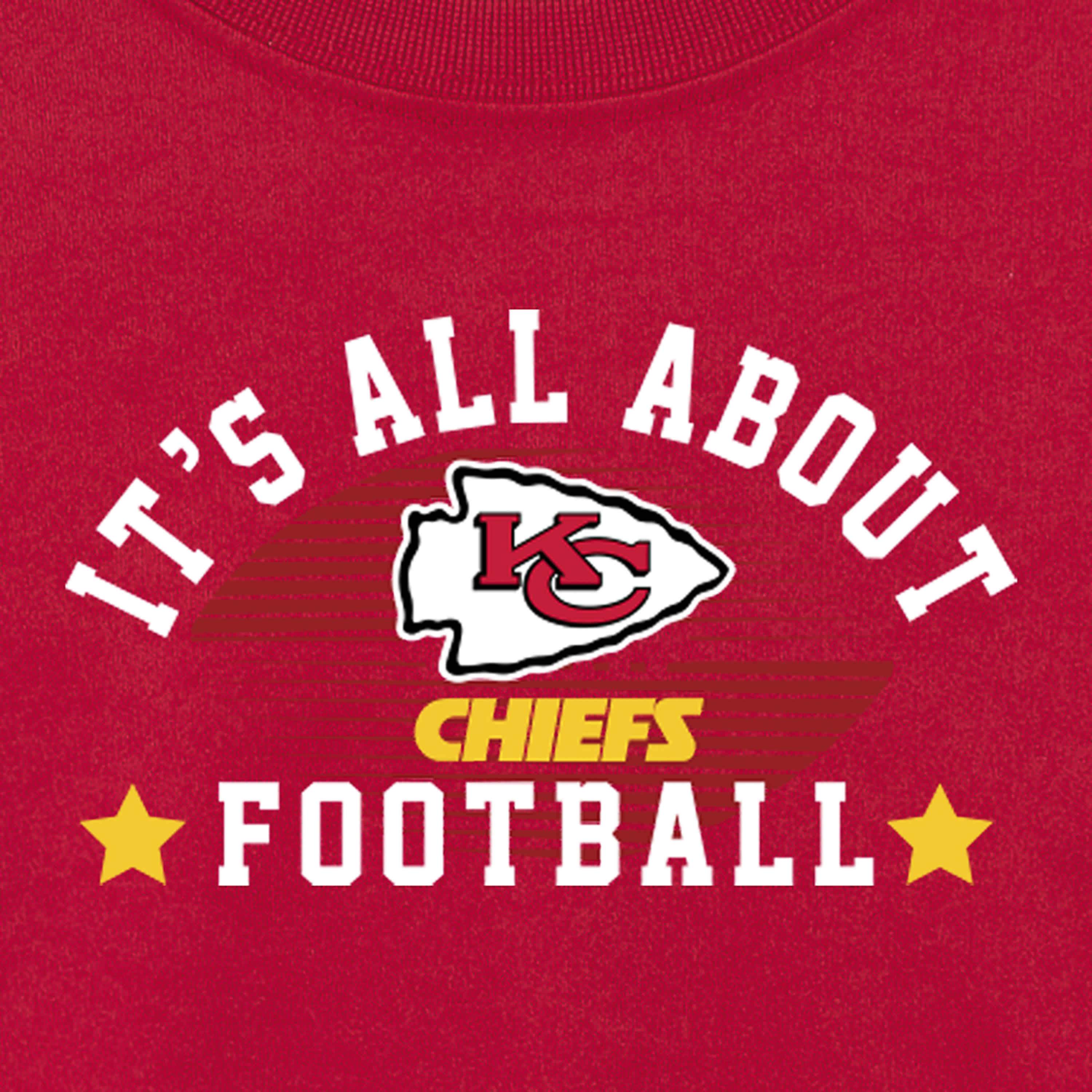 Kansas City Chiefs Baby & Toddler Boys Long Sleeve Tee Shirt - Image 2