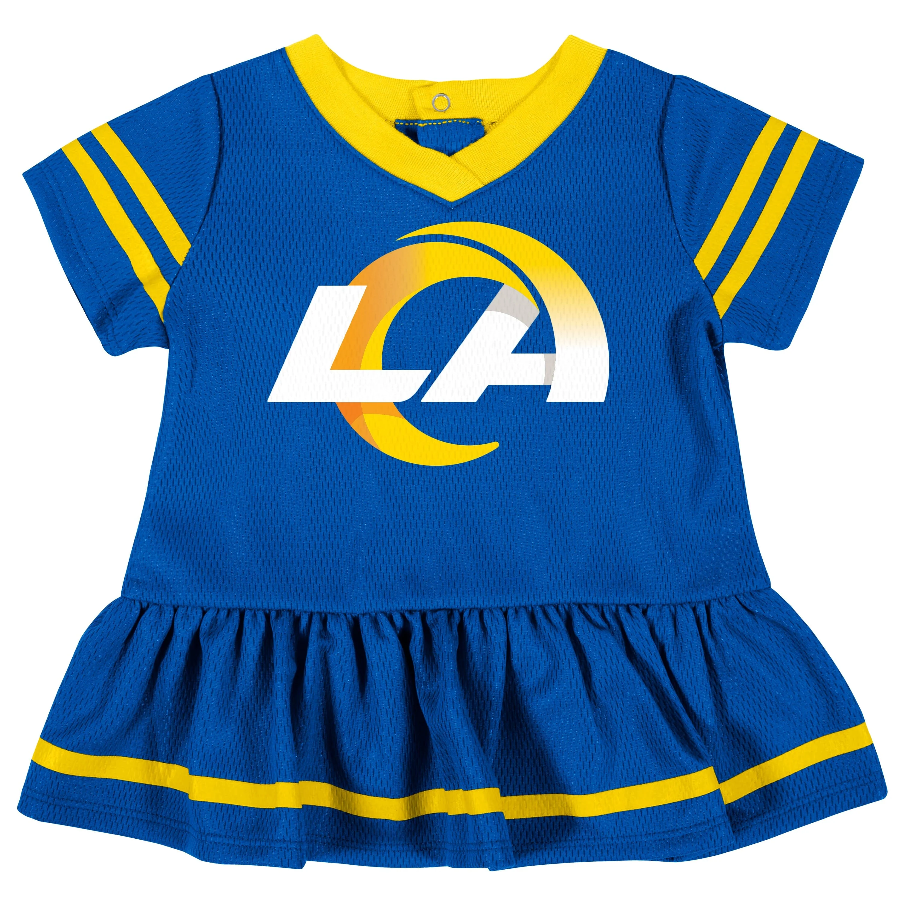 2-Piece Baby Girls Los Angeles Rams Dress & Diaper Cover Set - Image 2