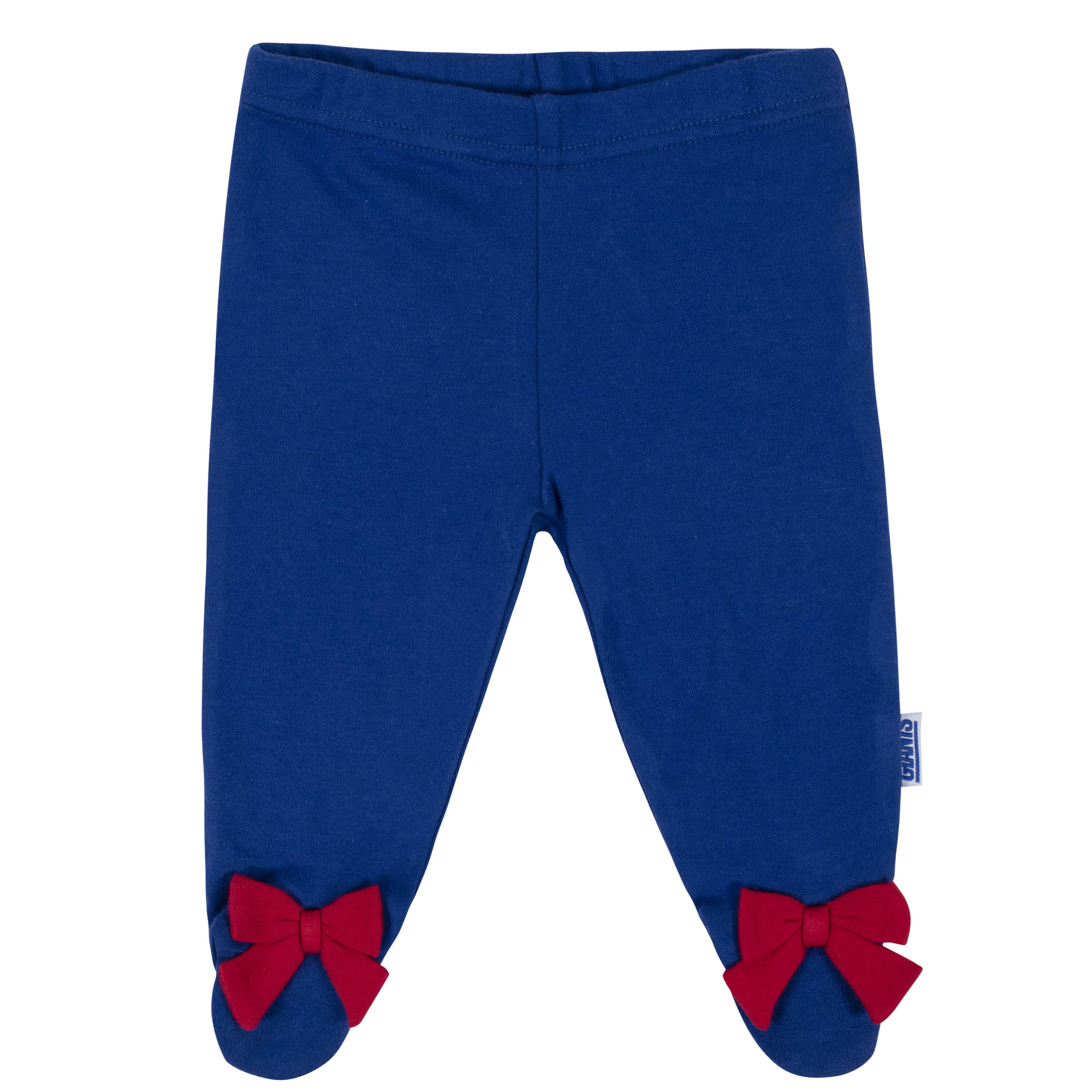 3-Piece Baby Girls New York Giants Bodysuit, Footed Pant, and Cap Set - Image 3