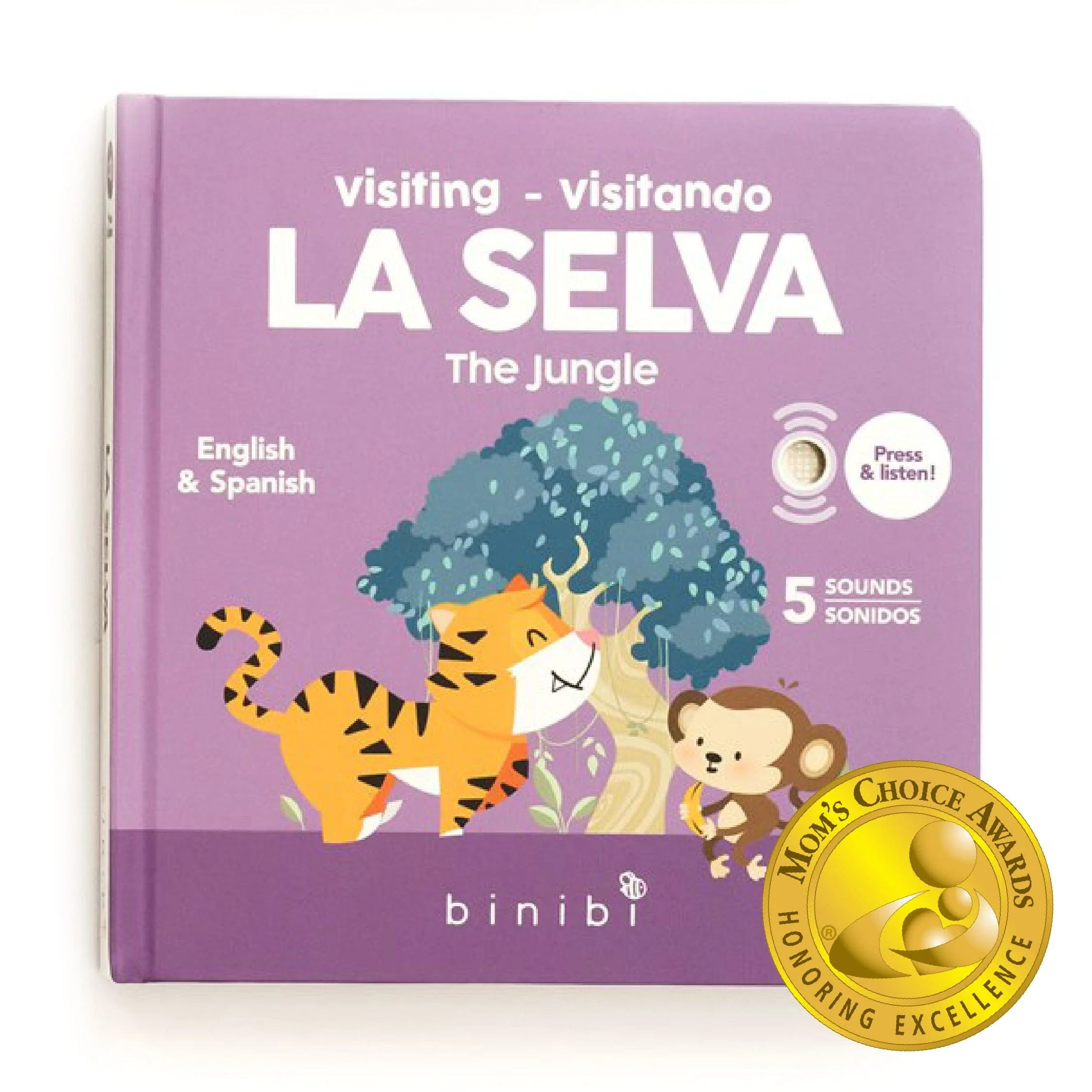 "Visiting- Visitando La Selva" Bilingual Sound Book - Image 6