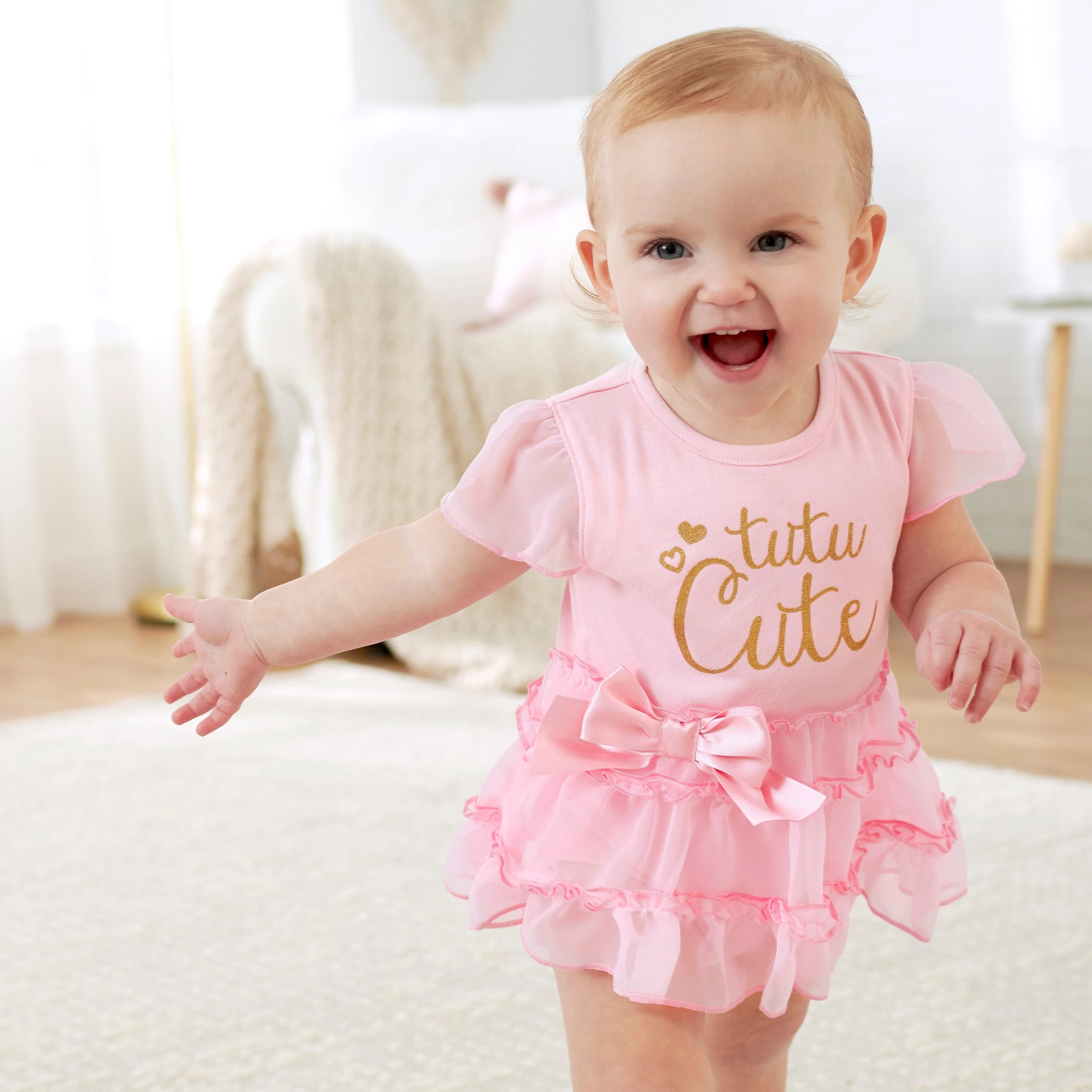 Tutu Cute Bodysuit with Tutu Skirt - Image 2