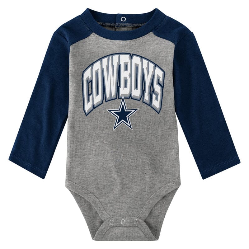 2-Piece Baby Boys Dallas Cowboys Long Sleeve Bodysuit and Pant Set - Image 2