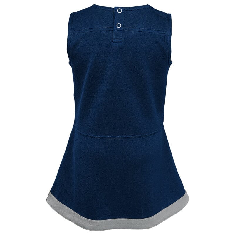 2-Piece Infant & Toddler Girls Dallas Cowboys Cheer Jumper Dress - Image 3