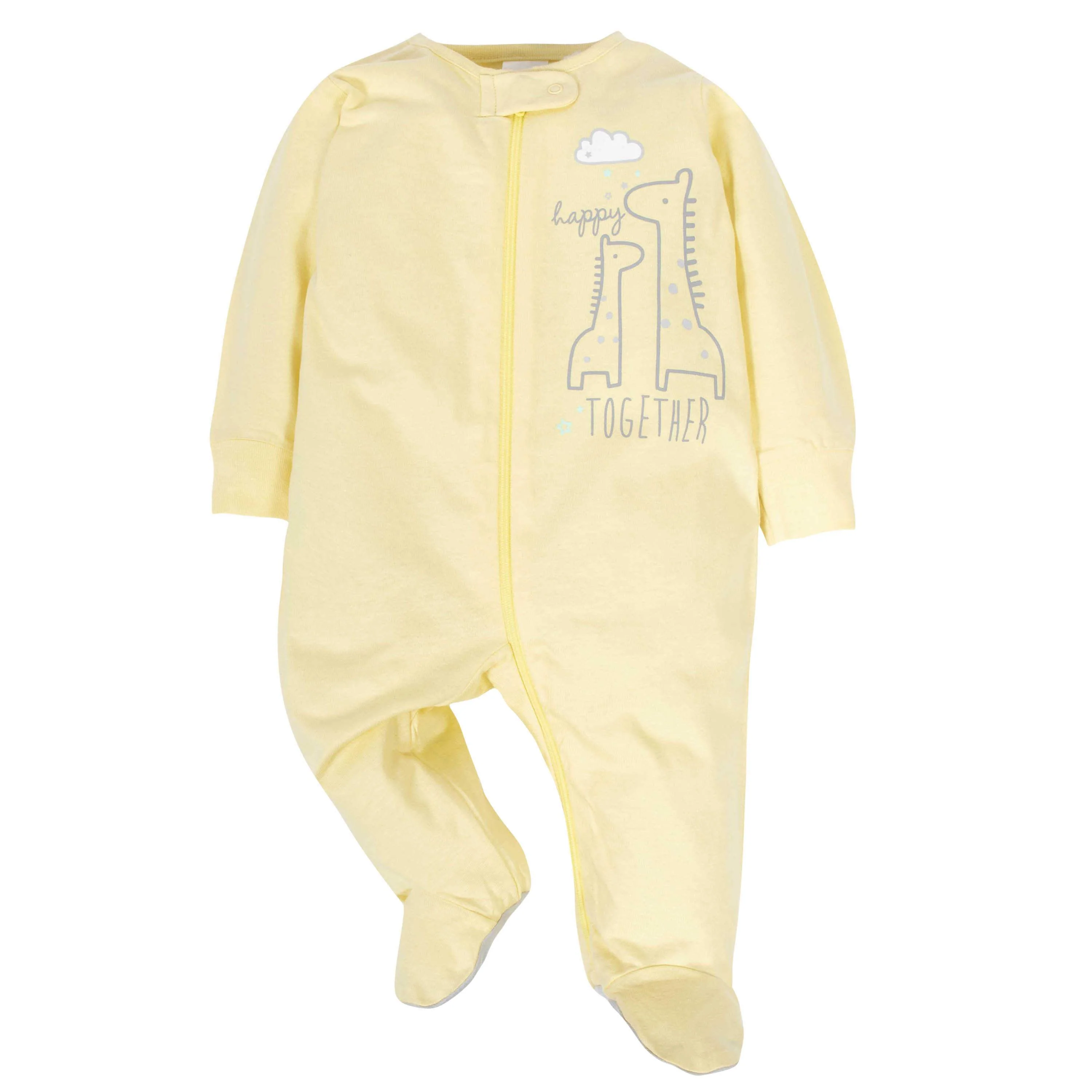 4-Pack Baby Neutral Animal Sleep 'N Plays - Image 2