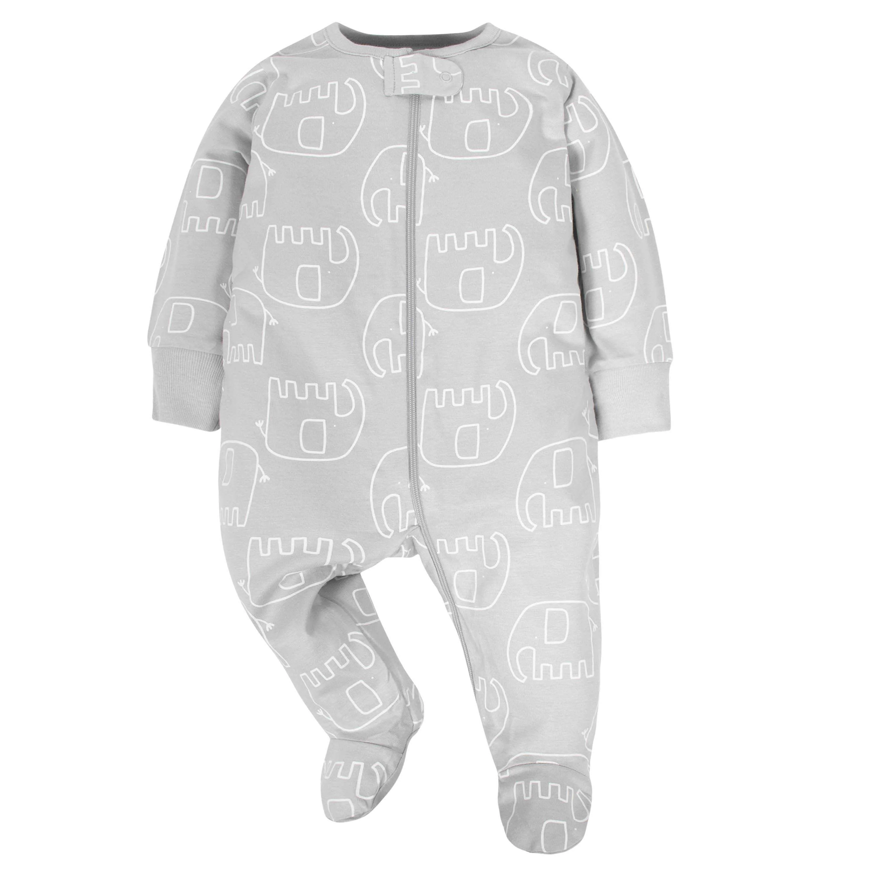 4-Pack Baby Neutral Animal Sleep 'N Plays - Image 3