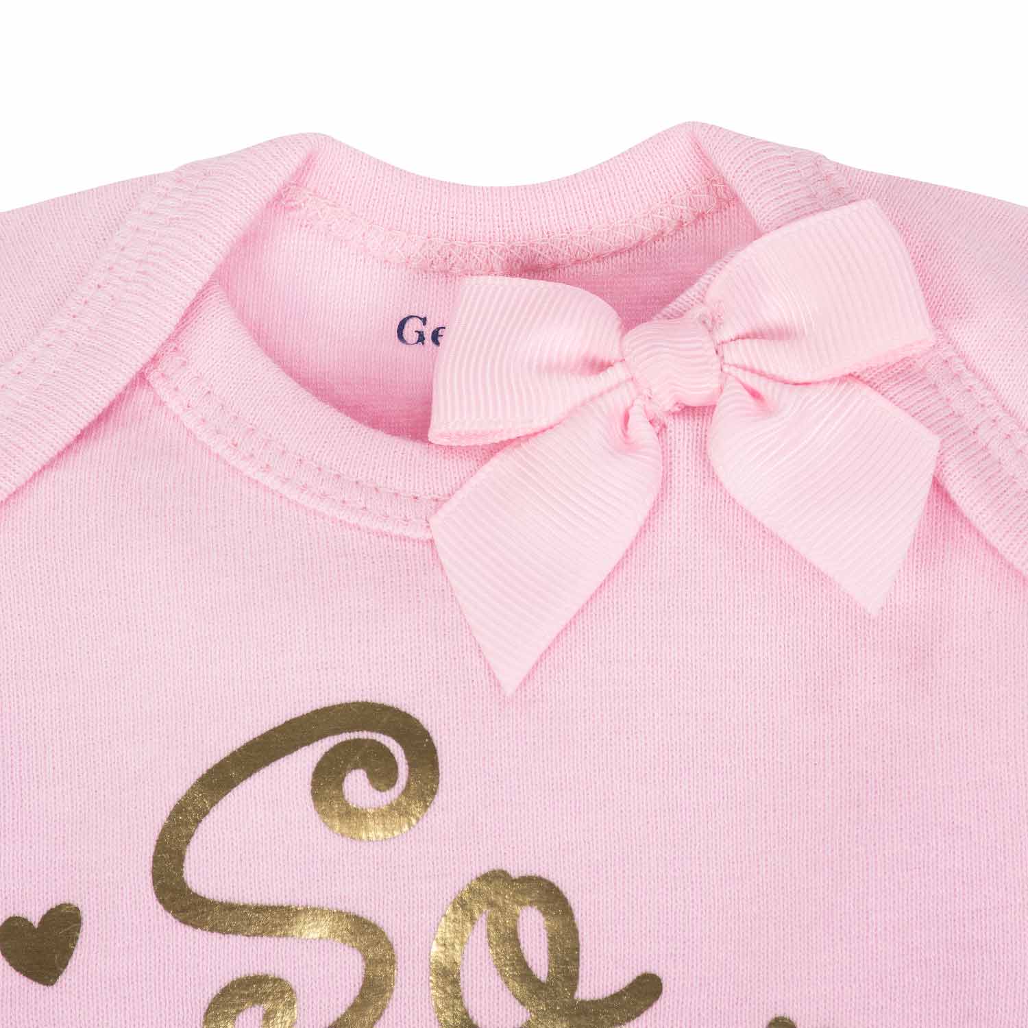 5-Pack Girls Princess Short Sleeve Onesies® Bodysuits - Image 7