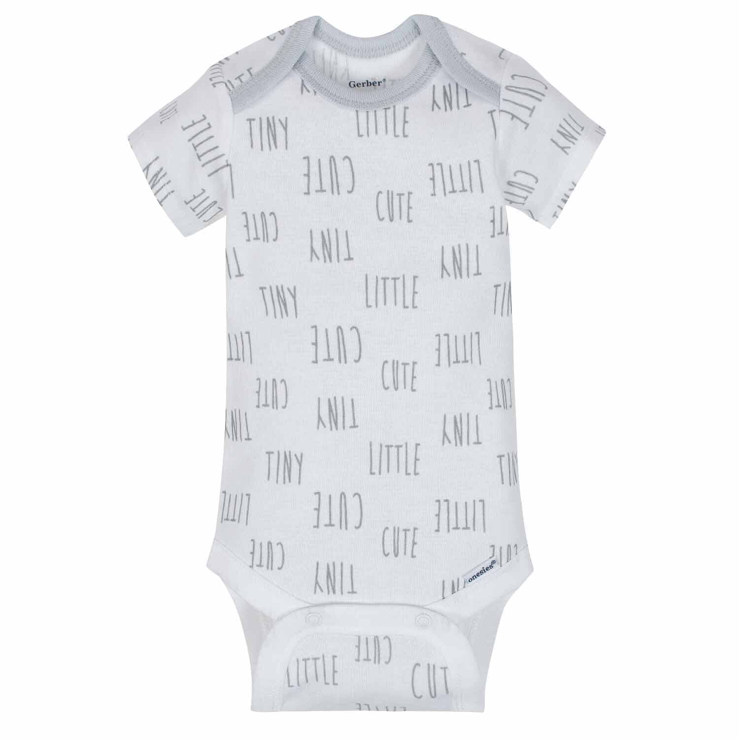 5-Pack Neutral Sheep Short Sleeve Onesies® Bodysuits - Image 6