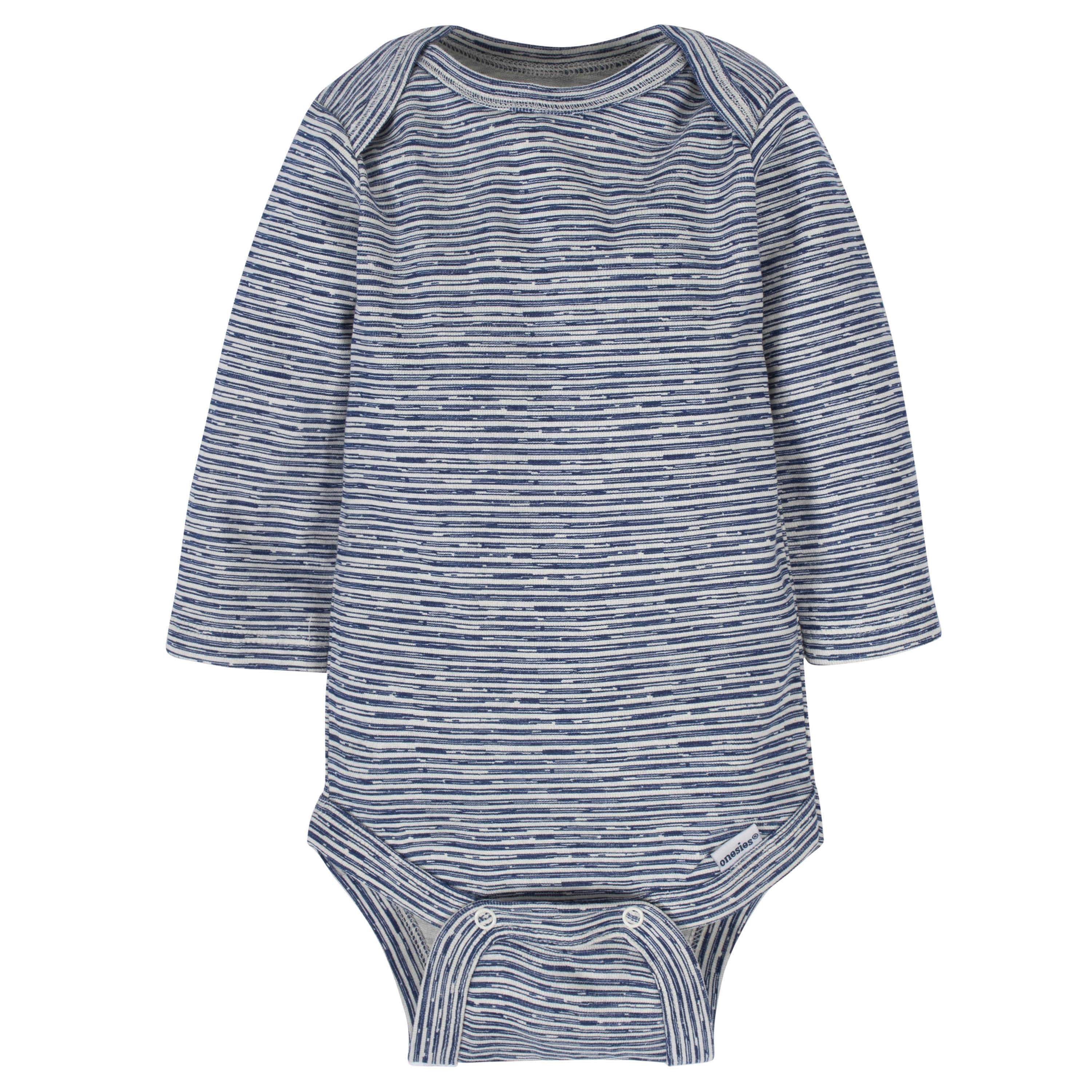 6-Pack Baby Boys Fox Long Sleeve Onesies® Bodysuits - Image 2