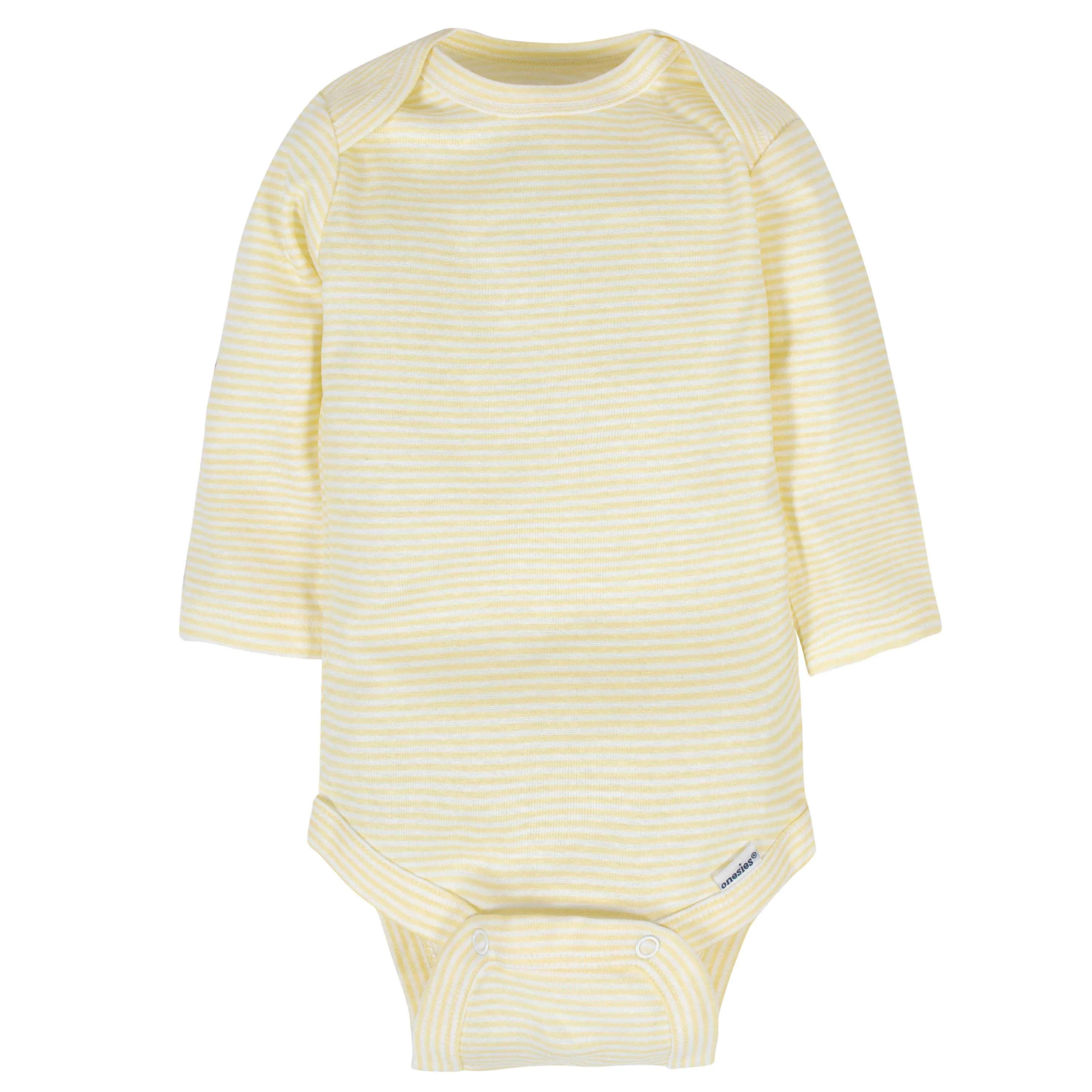 6-Pack Baby Neutral Sheep Long Sleeve Onesies® Bodysuits - Image 4