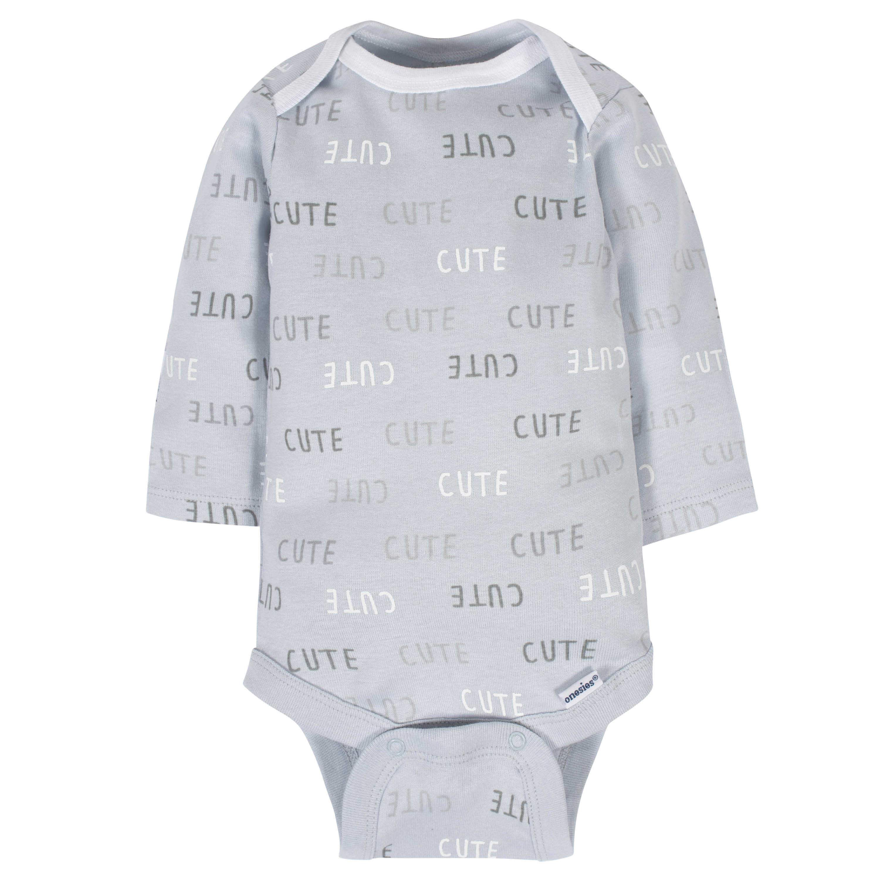 6-Pack Baby Neutral Sheep Long Sleeve Onesies® Bodysuits - Image 5