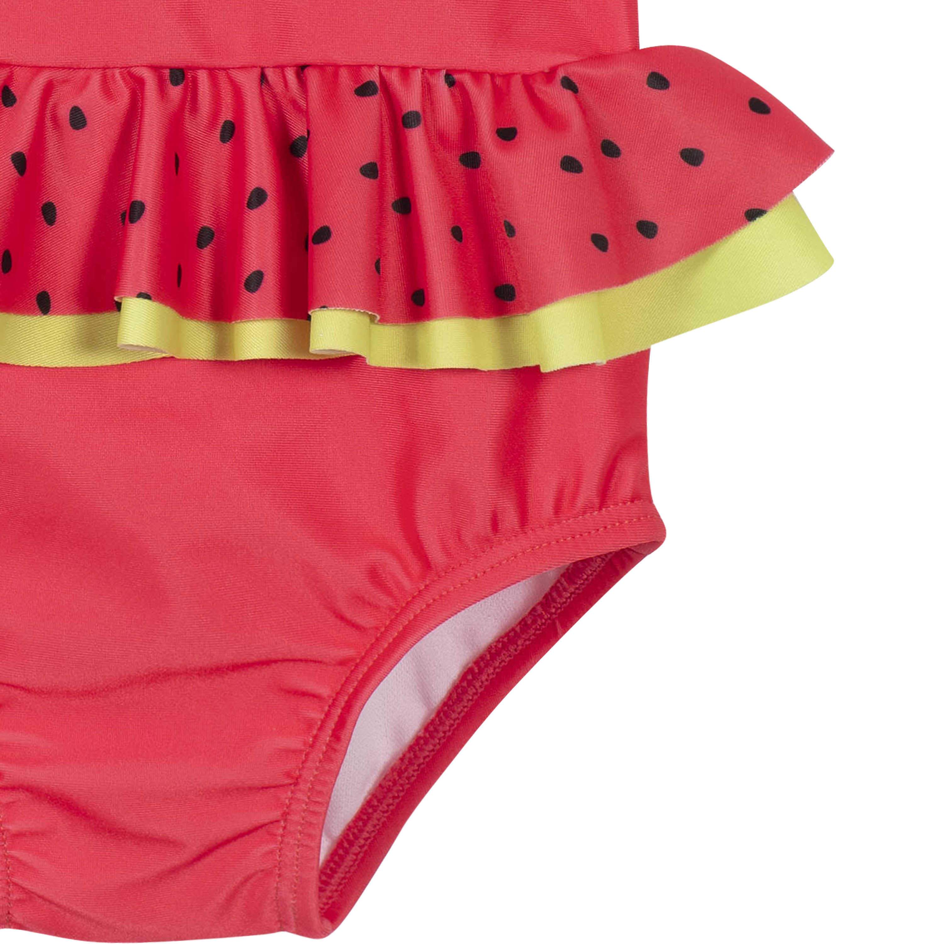 Baby & Toddler Girls UPF 50+ Watermelon One-Piece Swimsuit - Image 6