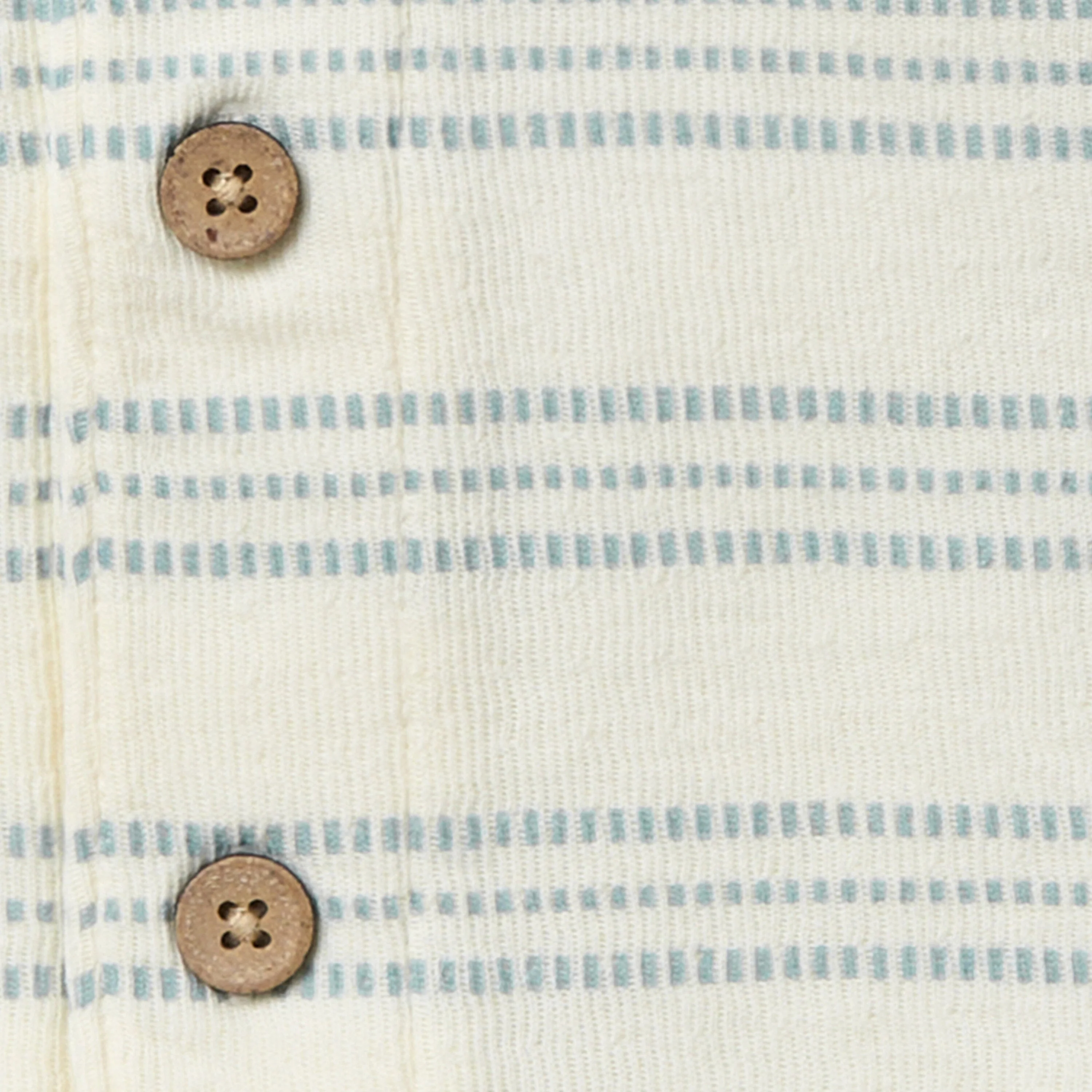2-Piece Infant & Toddler Boys Ivory Stripe Collar Top & Harem Shorts Set - Image 4
