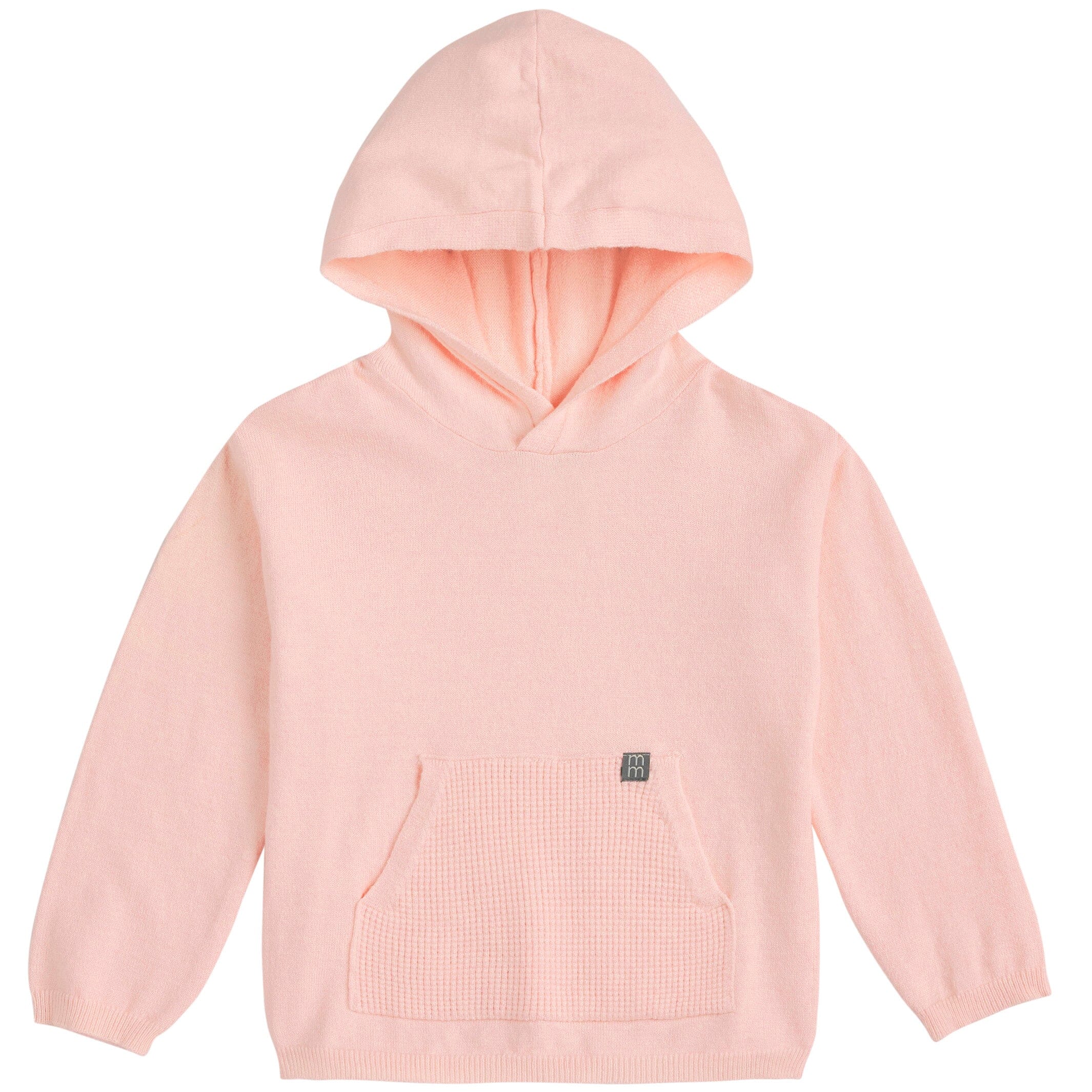 Mommy & Me 2-Piece Pink Hooded Waffle Viscose Top & Legging Bundle - Image 3