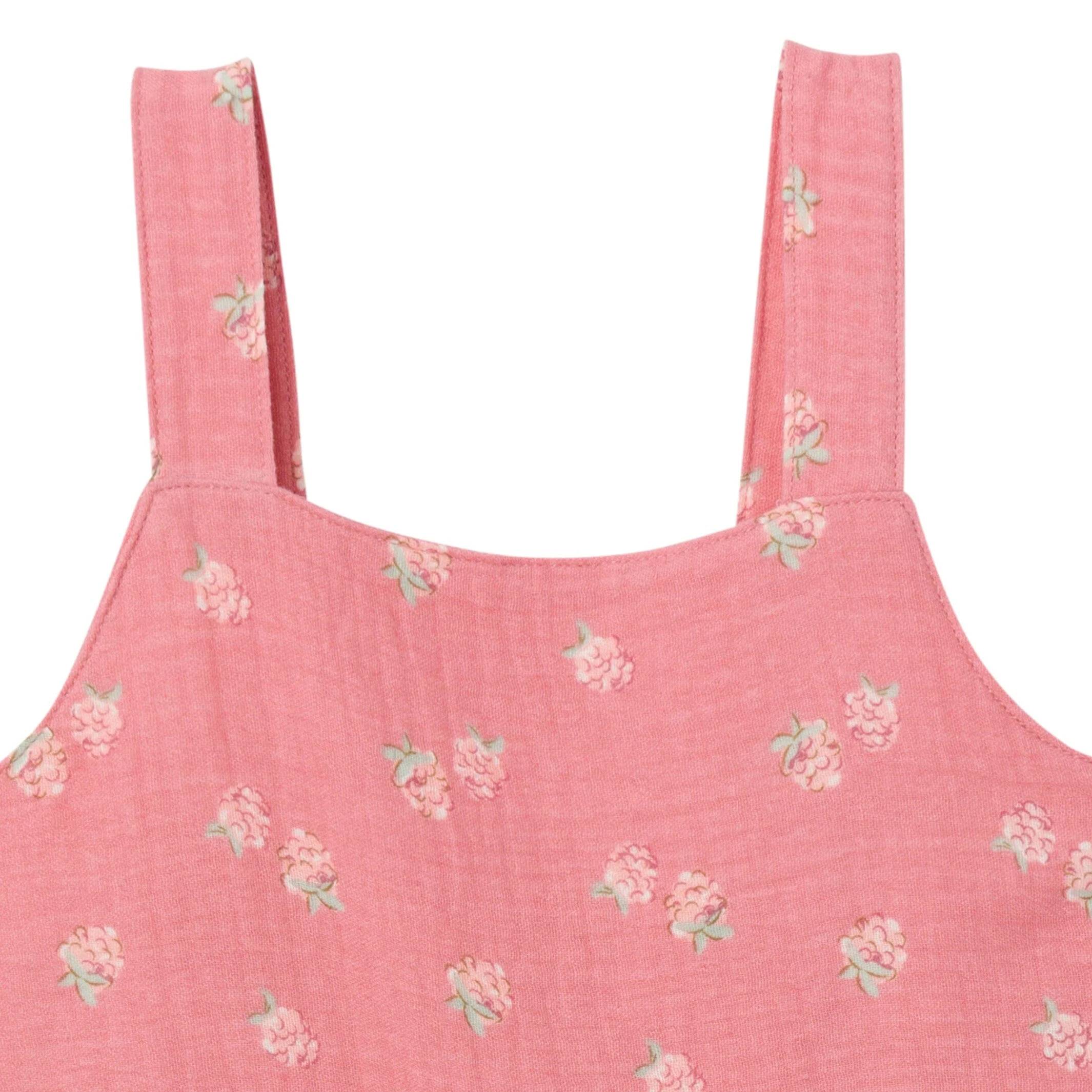 Infant & Toddler Girls Pink Raspberries Gauze Dress - Image 5