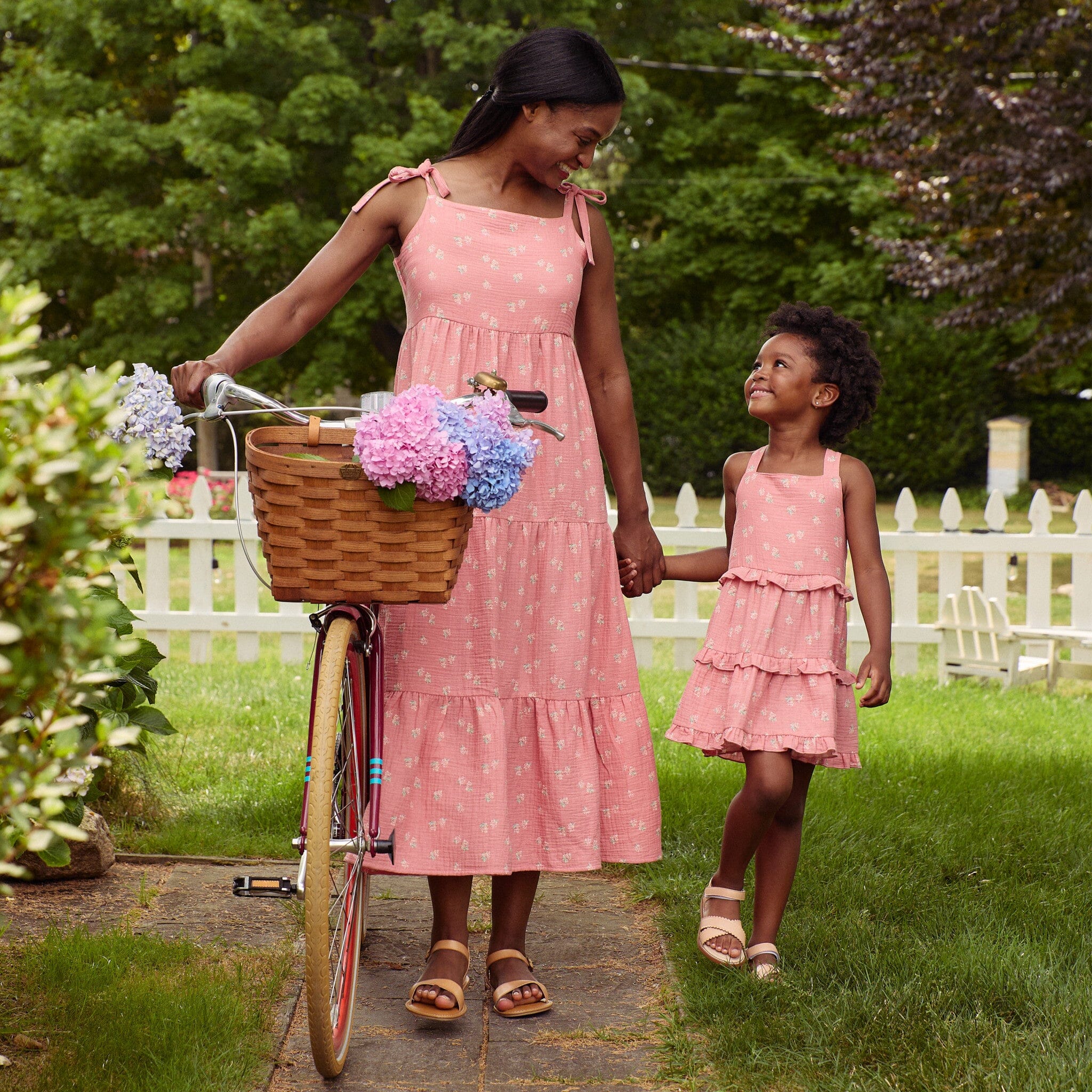 Infant & Toddler Girls Pink Raspberries Gauze Dress - Image 3