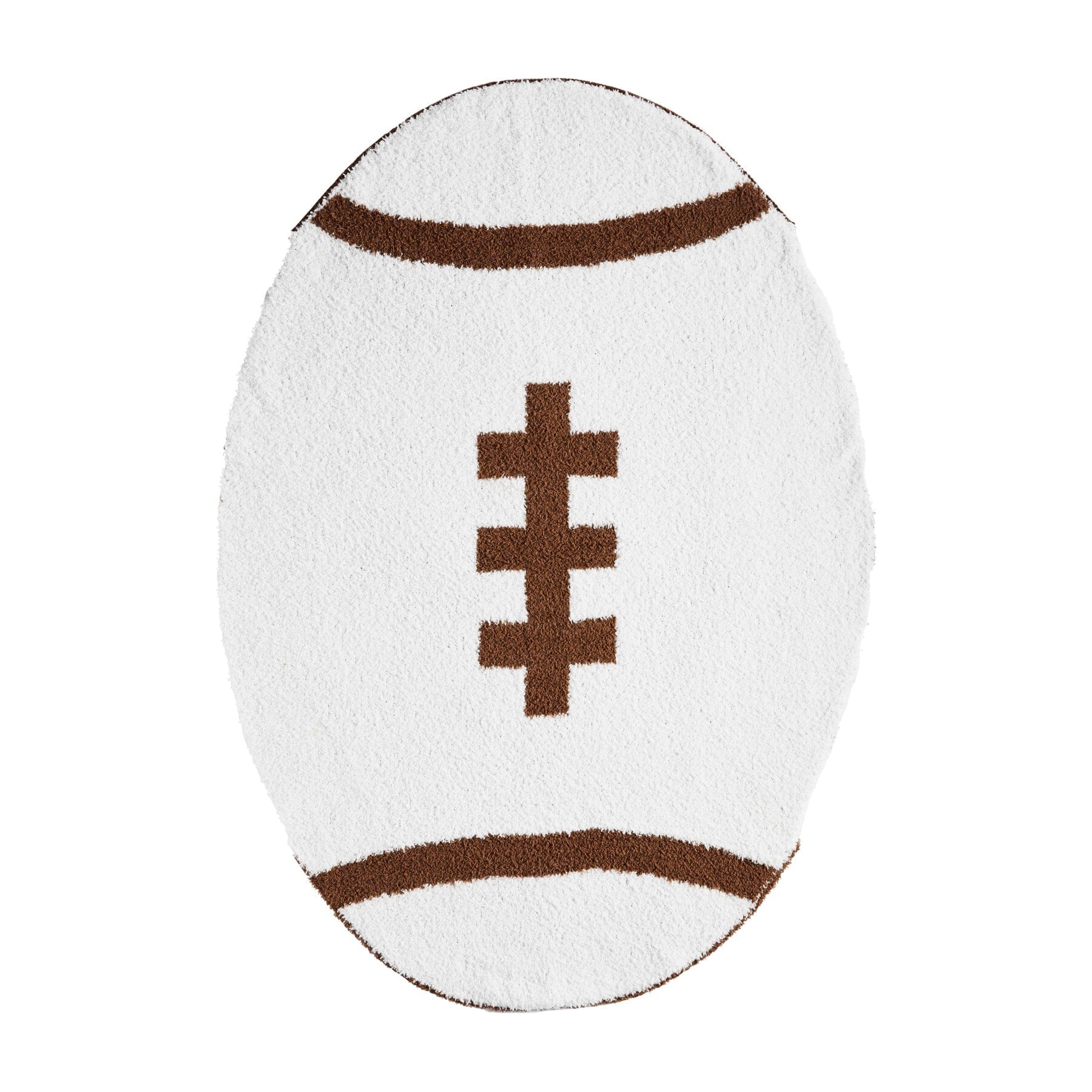 Mud Pie Chenille Football Blanket - Image 2