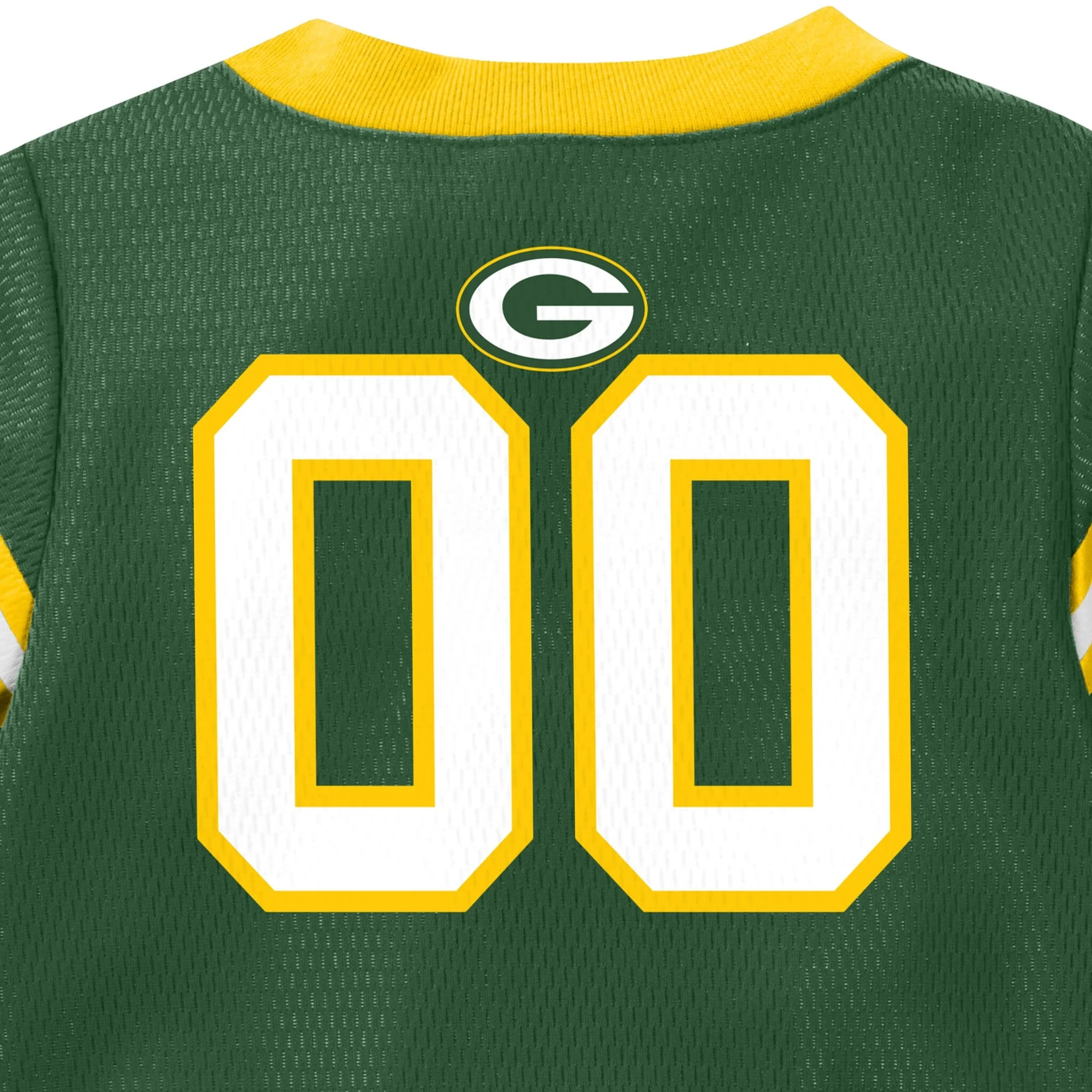 Baby Boys Green Bay Packers Jersey Bodysuit - Image 6