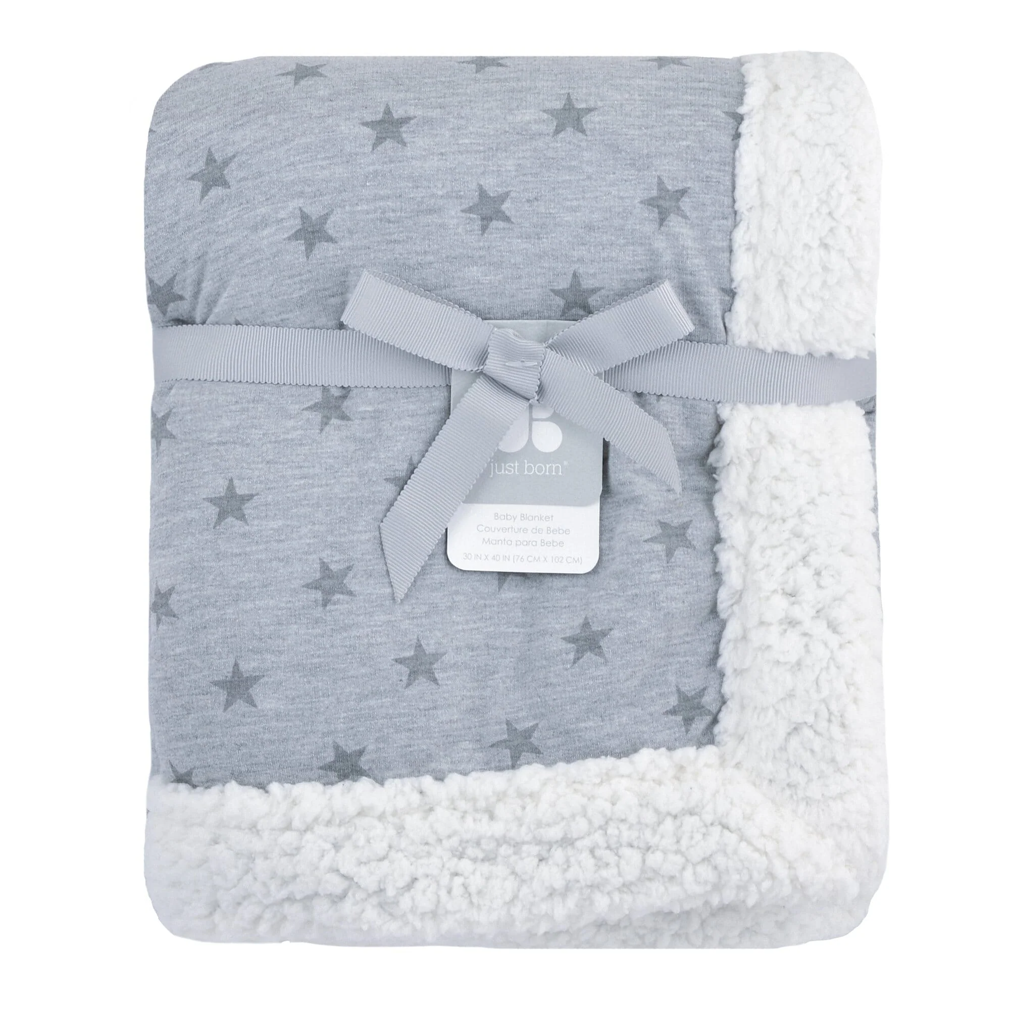 Plush Blanket in Heather Grey - Image 2
